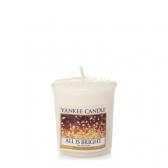Yankee Candle All is Bright Votivljus 