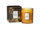 Voluspa Doftljus Baltic Amber Boxed Scalloped Edge Candle 
