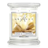 Kringle Candle Gold & Cashmere Medium Doftljus 