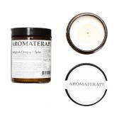 Klinta Citrongräs & Apelsin Aromaterapi doftljus 