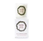 Klinta Doftljus God Jul Guld, Rökelse & Myrra (Litet) 