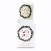Klinta Doftljus God Jul Guld, Rökelse & Myrra (Stort) 