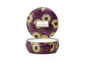 Voluspa Santiago Huckleberry 3-Wick Metallo Candle 