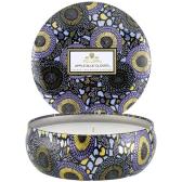 Voluspa Doftljus Apple Blue Clover 3-Wick Tin 