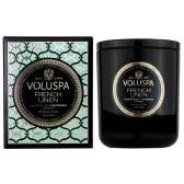 Voluspa Doftljus French Linen Classic Boxed Candle 