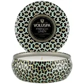 Voluspa Doftljus French Linen 3-Wick Tin 