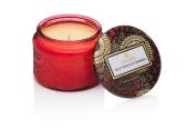 Voluspa Goji & Tarocco Orange Embossed Glass Jar Candle 