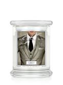 Kringle Candle Grey Medium Doftljus 