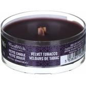 WoodWick Velvet Tobacco Doftljus Petite 