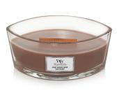 WoodWick Stone Washed Suede Doftljus Ellipse 