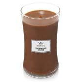 WoodWick Stone Washed Suede Doftljus Large 