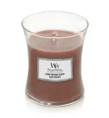 WoodWick Stone Washed Suede Doftljus Medium 