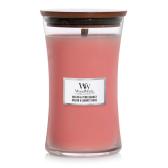 WoodWick Melon & Pink Quartz Doftljus Large 