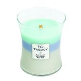 WoodWick Woven Comforts Trilogy Doftljus Medium 