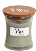 WoodWick Fireside, liten burk (Varm brasa) 