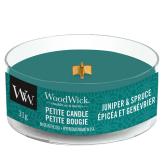 WoodWick Juniper & Spruce Doftljus Petite 