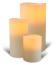 Enjoy Candles Ledljus Ivory vit 8x10 cm