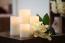 Enjoy Candles Ledljus Ivory vit 8x10 cm
